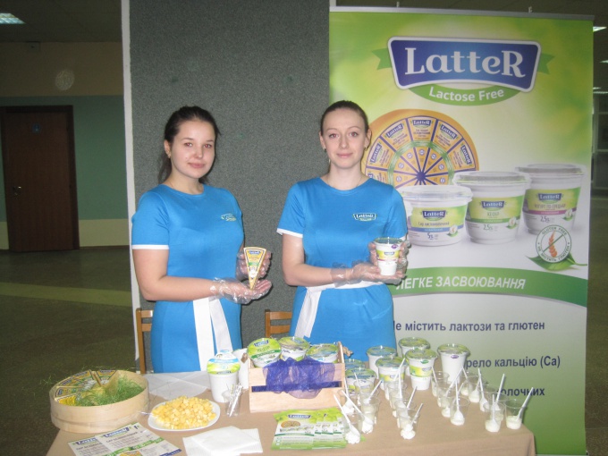 Presentation of a newf lactose-free dairy products TM Latter