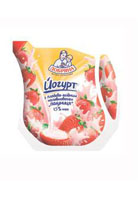 Ecolean packaged drinking yoghurt