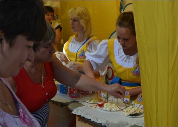 TM Dobryana at the exhibition - fair "Agro - Sumy 2013»
