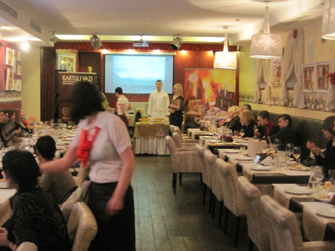 Evening of fine Georgian wine and premium cheese from TM Dobryana