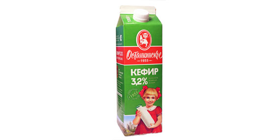 Kefir 3.2% TM " Ostankinskoe 1955 " - the winner of the " Test purchase " programm on "ORT " TV!